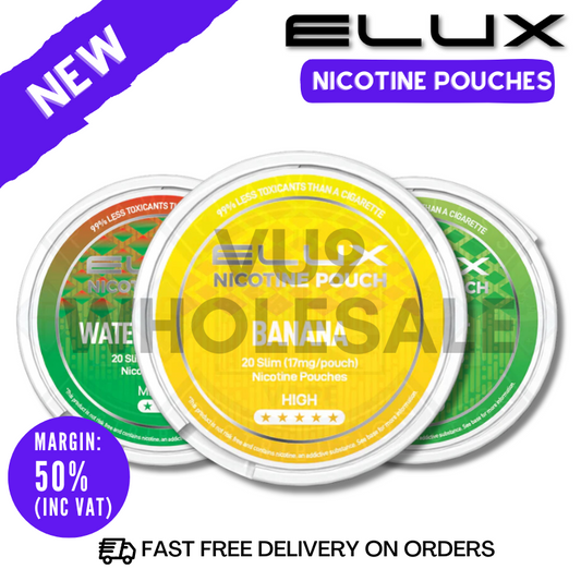 Shop Elux Legend Nicotine Pouches - Wholesale - UK - VU9wholesale.com