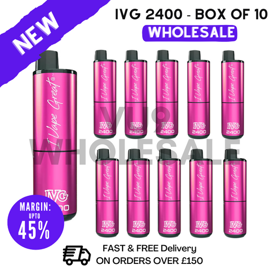 Buy Special Edition IVG 2400 Disposable Vapes Bulk Buy - Box Of 10 - VU9 Wholesale