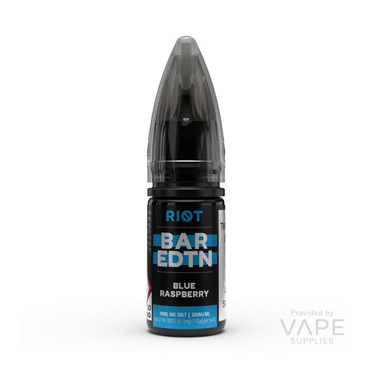 Riot Squad Blue Raspberry Bar Edition Nic Salt