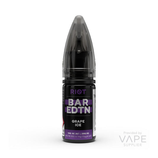 Riot Squad Grape Ice Bar Edition Nic Salt