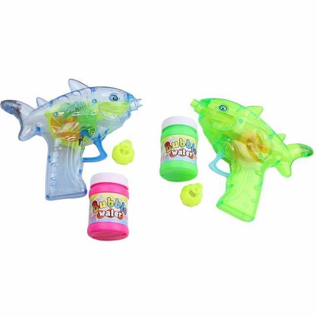 Shark Bubble Gun Soapy Liquid Outdoors Toys 3659 (Parcel Rate)