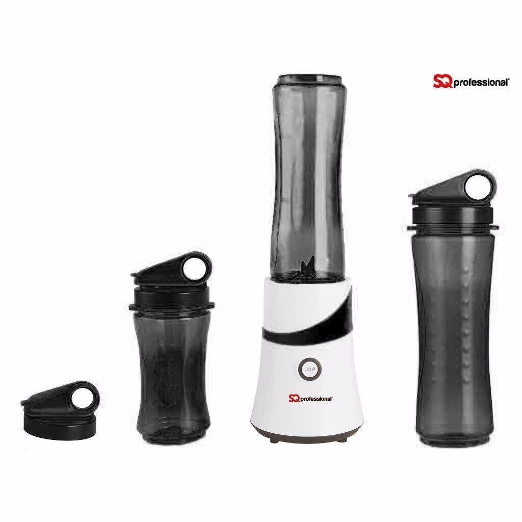 SQ Kitchen Blender Includes 300ml Bottle x 2 600 ml Travel Bottle   2351 (Parcel Rate)