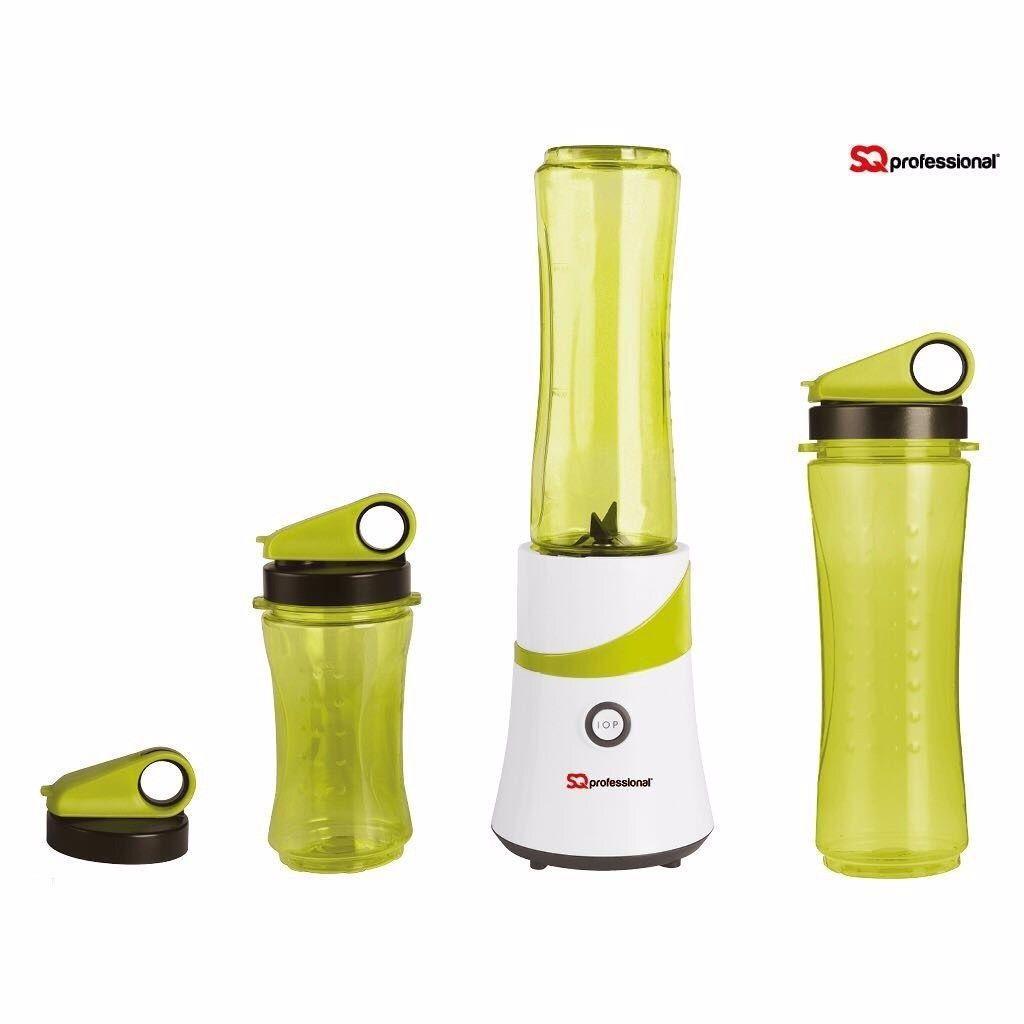 SQ Kitchen Blender Includes 300ml Bottle x 2 600 ml Travel Bottle   2351 (Parcel Rate)