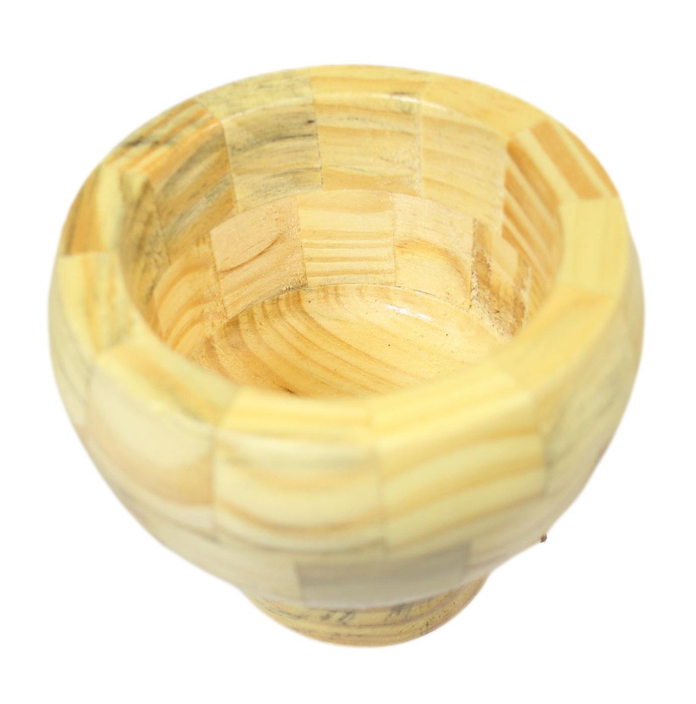 Wooden Round Pestle & Mortar Grinding Crushing Mixing Pesto Pastes Hummus 1 piece  1500 (Parcel Rate)