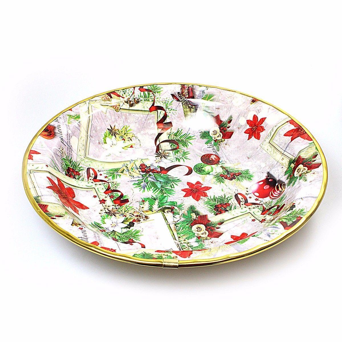 Novelty Christmas Design Party Food Trays Home 1538 (Parcel Rate)