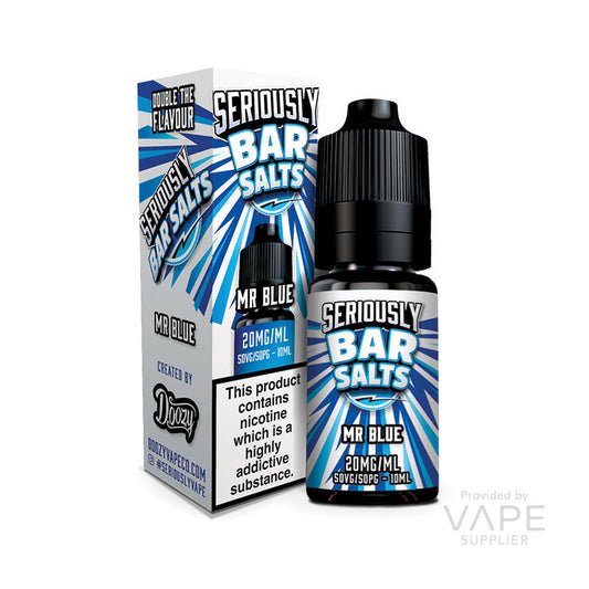 Seriously Bar Salts by Doozy Vape Co Mr Blue Nic Salt