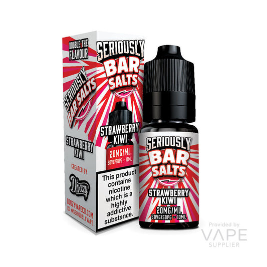 Seriously Bar Salts by Doozy Vape Co Strawberry Kiwi Nic Salt