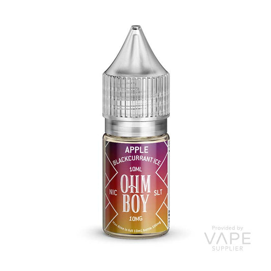 Ohm Boy SLT Bar Edition Apple Blackcurrant Ice Nic Salts