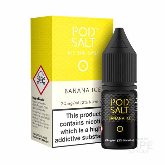 Pod Salt Banana Ice Nic Salts