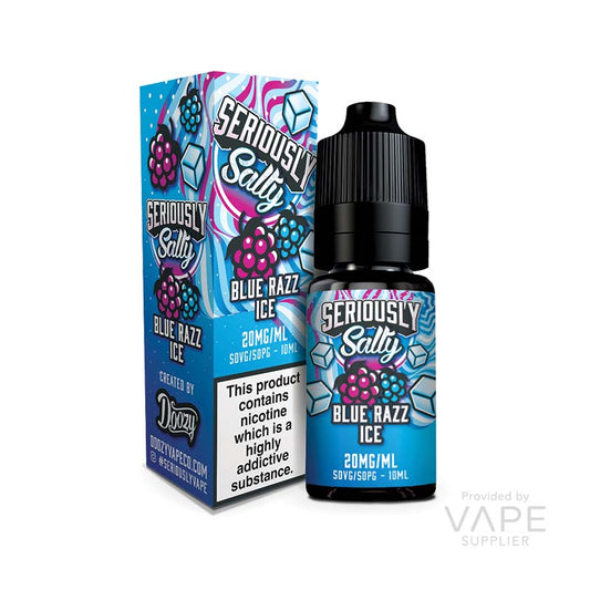 Seriously Salty by Doozy Vape Co Blue Razz Ice Nic Salt