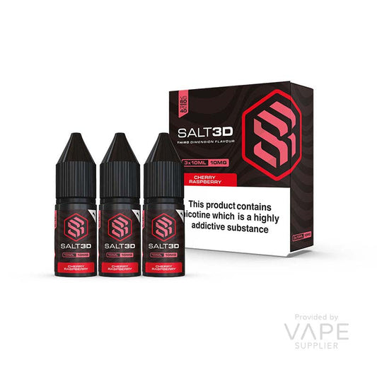 SALT3D Cherry Raspberry Nic Salt 3x10ml