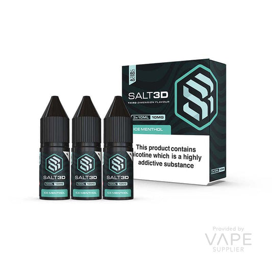 SALT3D Ice Menthol Nic Salt 3x10ml