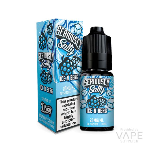 Seriously Salty by Doozy Vape Co Ice N Berg Nic Salt