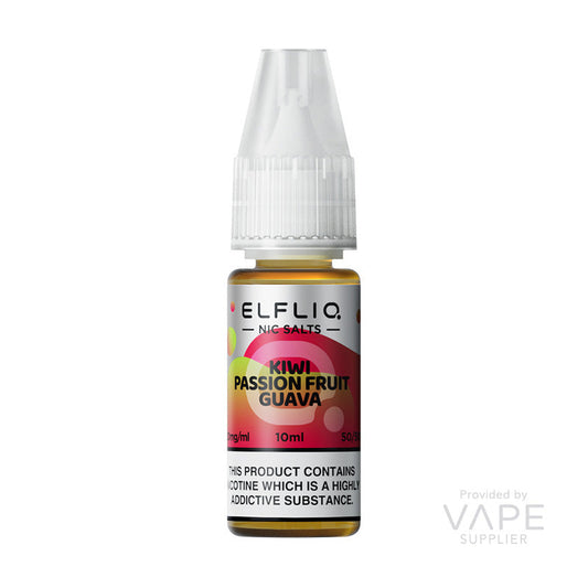 Elfliq Kiwi Passionfruit Guava Nic Salt