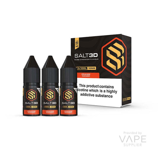 SALT3D Orange Mango Nic Salt 3x10ml