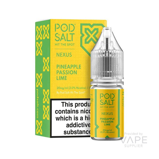 Pod Salt Nexus Pineapple Passion Lime Nic Salts