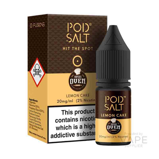 Pod Salt Fusion Lemon Cake Nic Salt