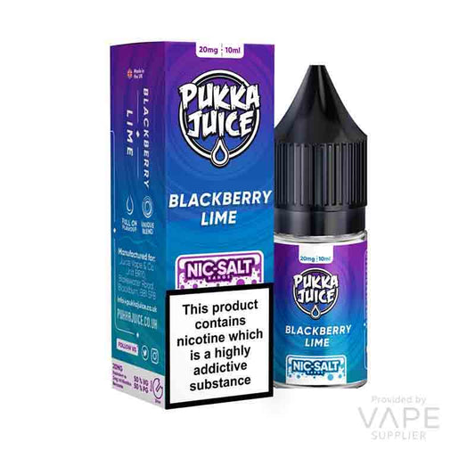 Pukka Juice Blackberry Lime Nic Salt