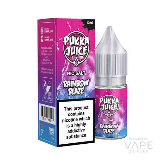 Pukka Juice Rainbow Blaze Nic Salt