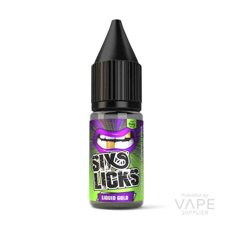 Six Licks 10mg Nic Salts