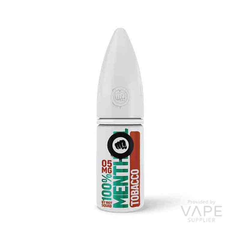 Riot Squad Tobacco Menthol Hybrid Nic Salt