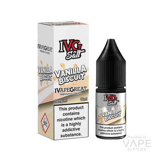 IVG Vanilla Biscuit Nic Salt